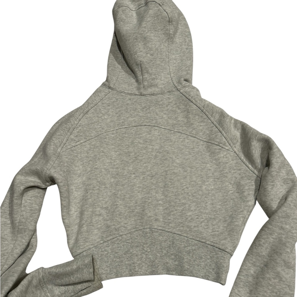 lululemon NWOT athletica Heather Gray Full-Zip Hooded Jacket - Picture 2 of 3